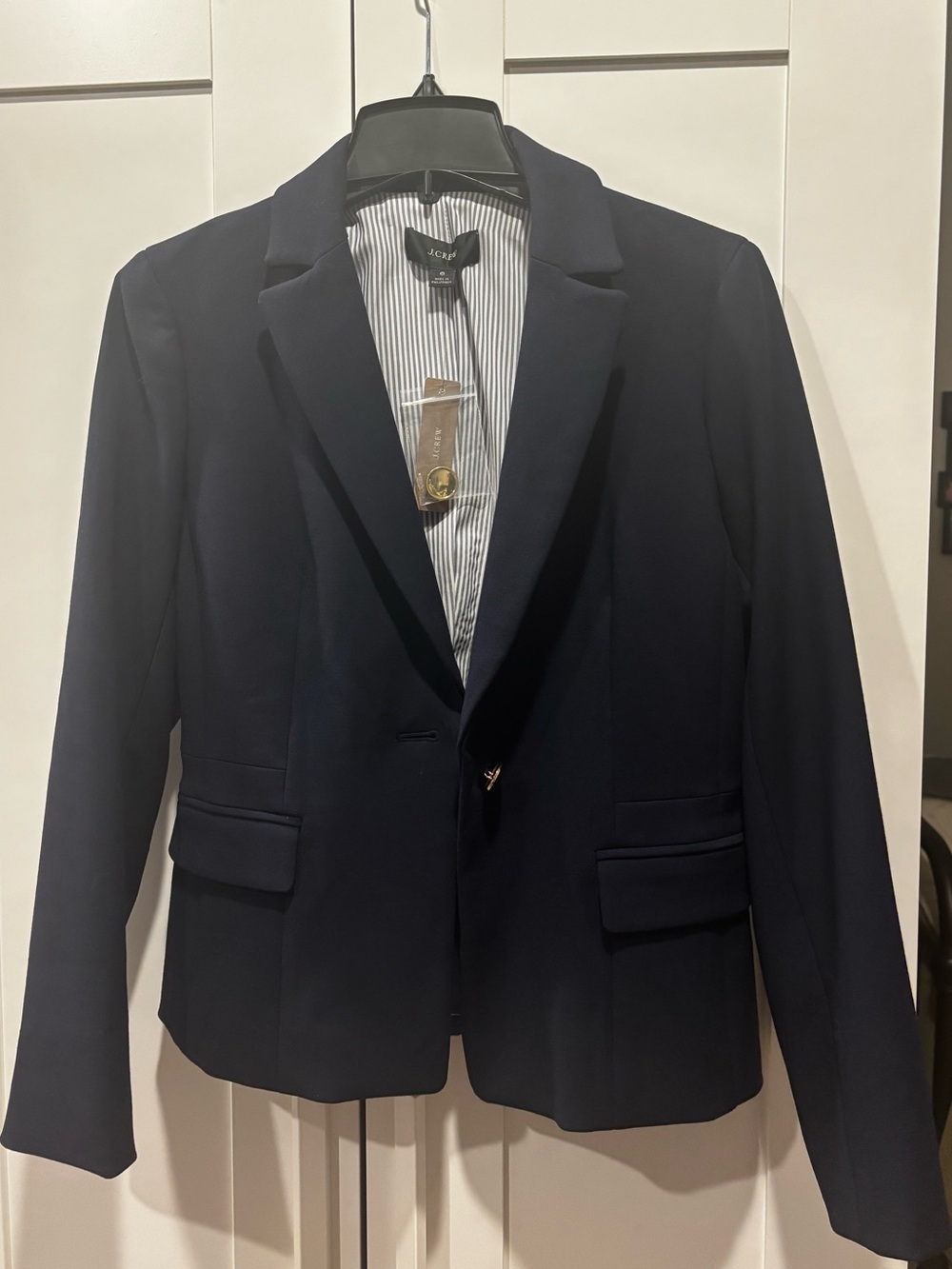 J.Crew Mayfair blazer in four-season stretch